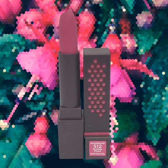 Fuchsia Flood Burt's Bees Lipstick - Discontinued Shade - Picture 2 of 11